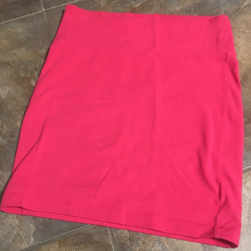 Pink Bodycon Skirt